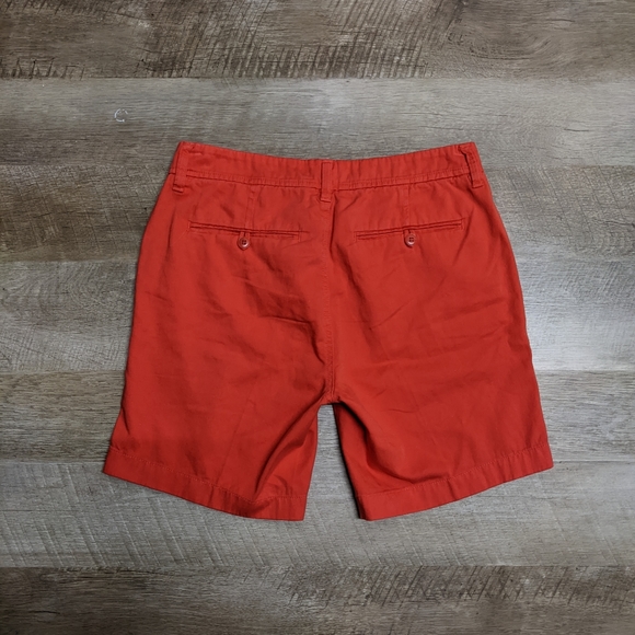 J. Crew Burnt Orange Chino Bermuda Shorts Size 2 - Picture 2 of 6